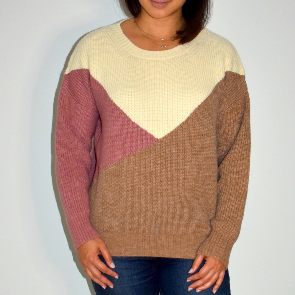 NWT Colorblock Sweater